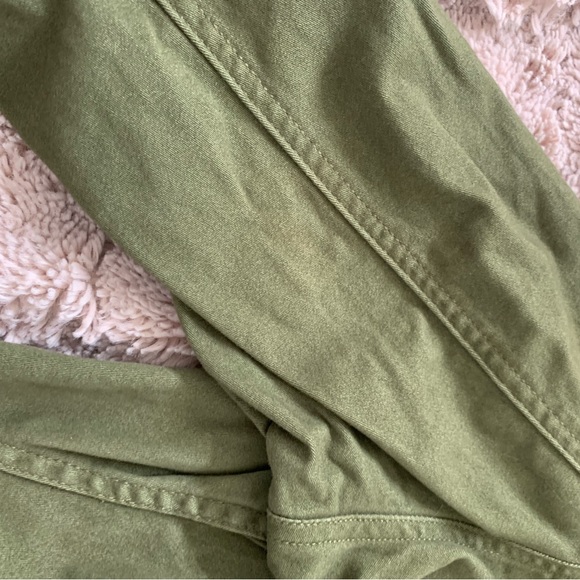 Lularoe Green Harvey Olive Green Denim Jacket XL - Picture 5 of 6